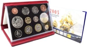 2005 Annual Deluxe Proof (Red) Coin Set