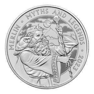 2023 Merlin - Myths and Legends £5 BU Coin in Capsule