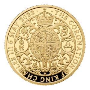 2023 King Charles III Coronation 1/4 Oz Gold Proof