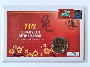 2023 Lunar Year of Rabbit £5 Coin Cover PNC
