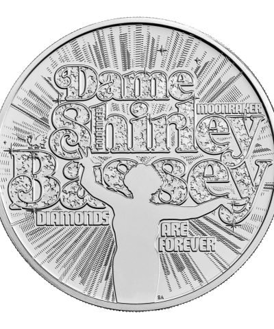 2023 Music Legends – Dame Shirley Bassey £5 BU Coin in Capsule