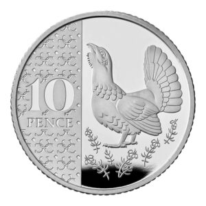 2026 UK Capercaillie Proof 10p Coin in Capsule