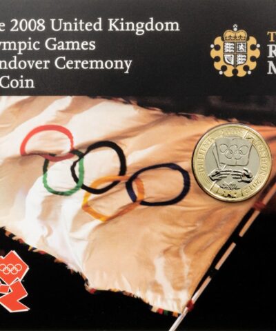 2008 Olympic Beijing to London Handover Ceremony £2 BU