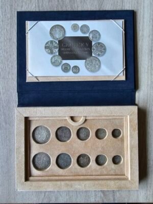 Lot B06 - George V Silver Circulated Coin Collection