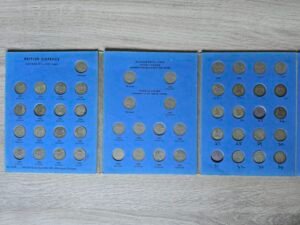 Lot B11 - Collection of British Six Pence
