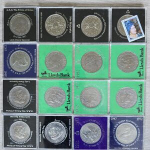 Lot B22 - Collection of 16 UK Crowns