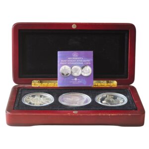 2011 UK, New Zealand and Australia 1 Oz Silver Proof Coin Collection