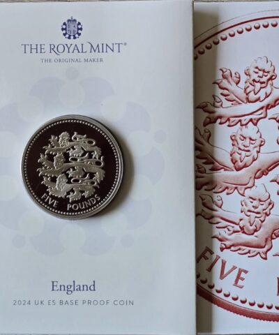 2024 England UK Proof £5 RM Exclusive