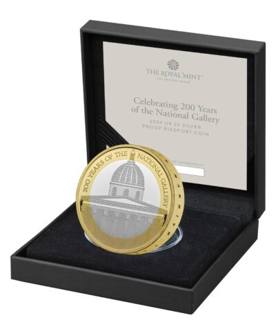 2024 The National Gallery £2 Silver Proof Piedfort
