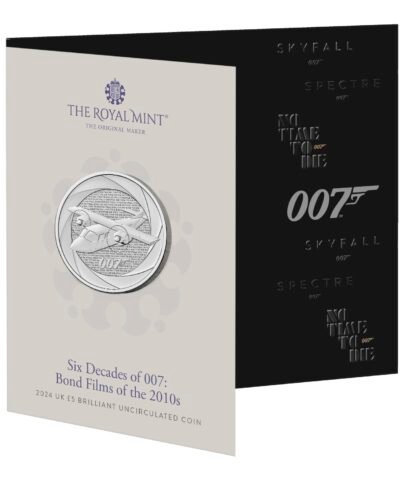 2024 Six Decades of James Bond 007 – 2010s £5 BU