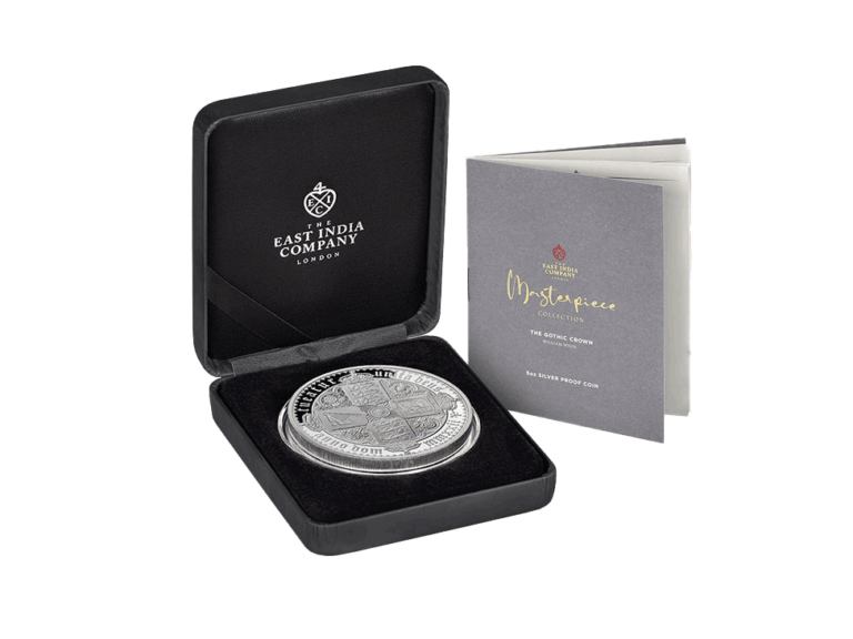 2022 St Helena Masterpiece The Gothic Crown – Quartered Arms 5 Oz ...