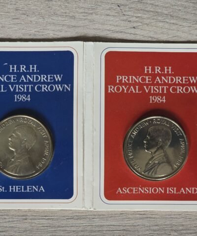 The 1984 St Helena and Ascension Island Royal Visit Coin