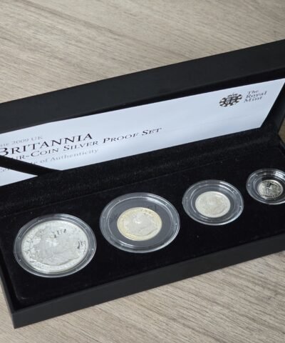 2009 Britannia Collection Silver Proof 4-Coin Set