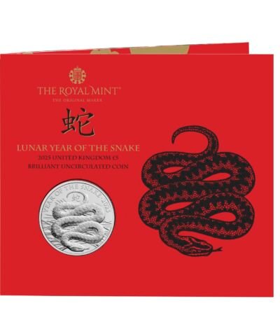 2025 Lunar Year of Snake £5 BU