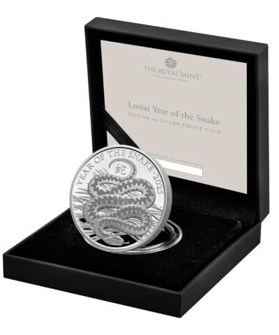 2025 Lunar Year of Snake 1 Oz Silver Proof