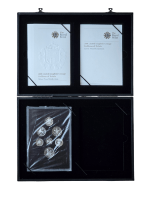 2008 UK Emblems of Britain Silver Proof Set