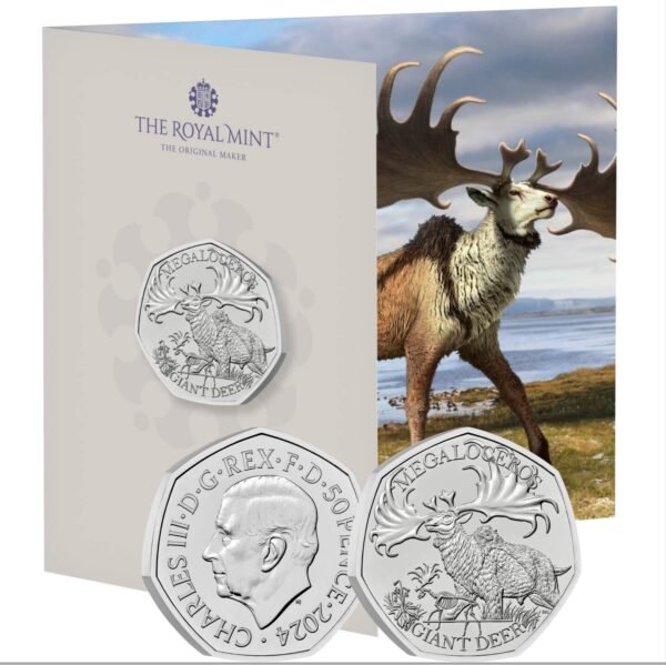 2024 Ice Age Giants - 03 Giant Deer 50p BU