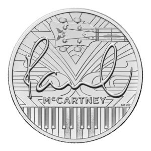 2024 Music Legends - Paul McCartney £5 BU Coin in Capsule