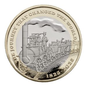 2025 200 Years of the Modern Railway Proof £2 Coin in Capsule
