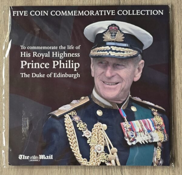 Life of Prince Philip Six Commemorative Set by The Mail