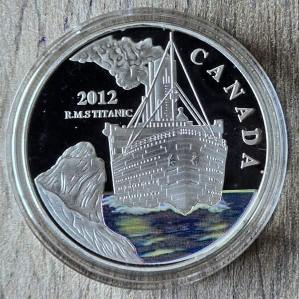 2012 Fiji Sinking of Titanic Canada Commemorative Medal