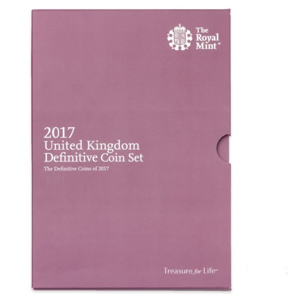 2017 UK Annual BU Definitive 8-Coin Set - Image 4