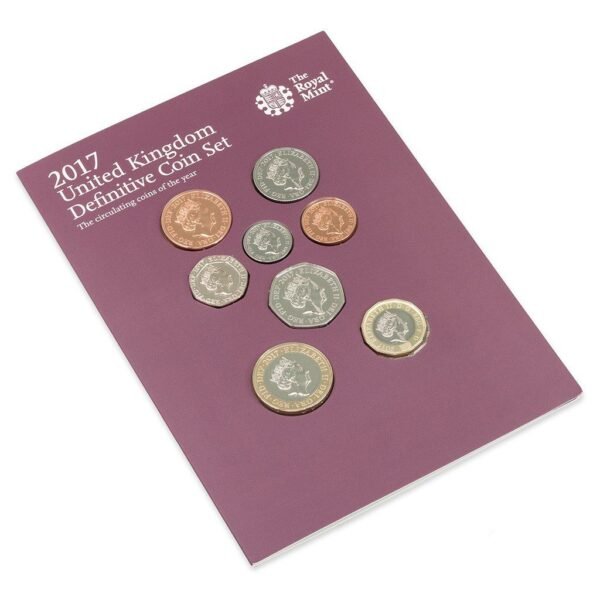 2017 UK Annual BU Definitive 8-Coin Set - Image 3