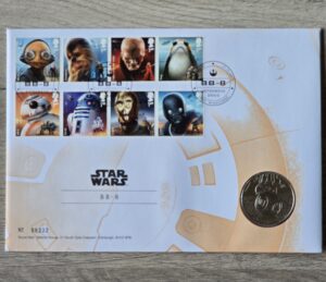 2017 Star Wars BB-8 Medal Cover RM
