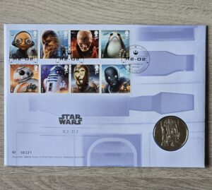 2017 Star Wars R2-D2 Medal Cover RM