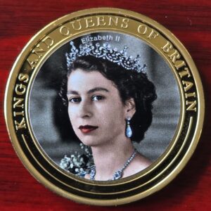 2017 Queen Elizabeth II Gold Plated Commemorative