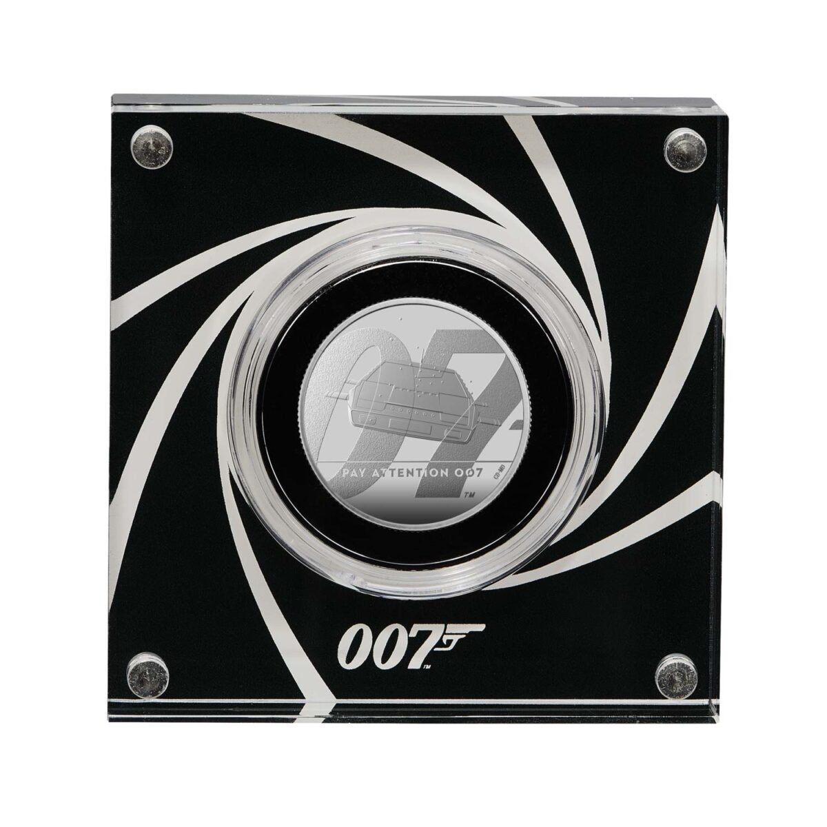 2020 02 Pay Attention, James Bond UK Half Oz Silver Proof
