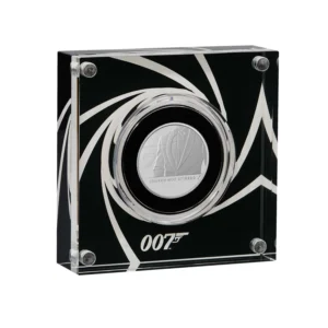 2020 03 Shaken Not Stirred, James Bond UK Half Oz Silver Proof