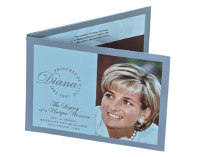 2007 Alderney - Diana, Princess of Wales £5 BU