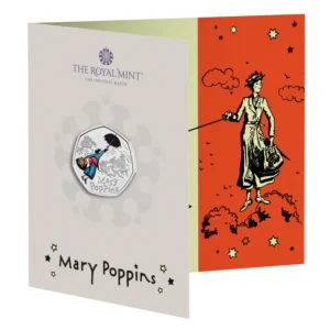 2025 Mary Poppins 50p Coloured BU