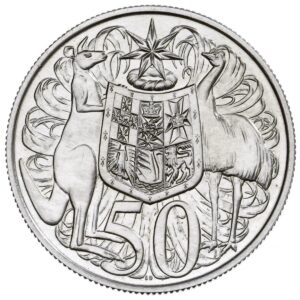 1966 Australia Circulated Silver 50c