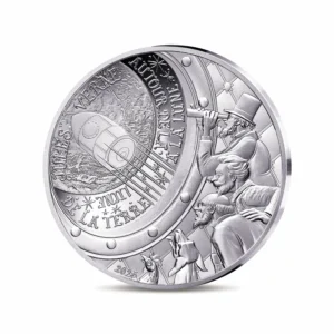 2025 France - Jules Verne: From the Earth to the Moon 10€ Silver Proof