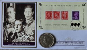 2016 Year of Three Kings Silver Crown Coin Cover PNC