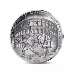 2025 UNESCO - France Coliseum Rome Mint €10 Silver Proof
