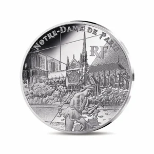 2025 UNESCO - France Notre Dame Paris Mint €10 Silver Proof