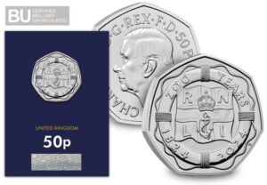 2024 Royal National Lifeboat Institution RNLI 50p CC Certified BU