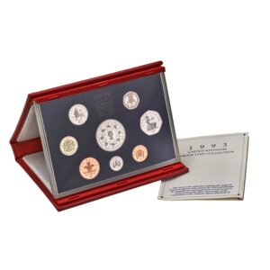 1993 Annual Deluxe Proof (Red) Coin Set
