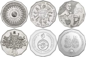 Various Australia Circulated Commemorative 50c