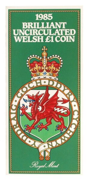 1985 UK Welsh Leek £1 BU