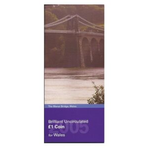 2005 UK Menai Bridge Wales £1 BU