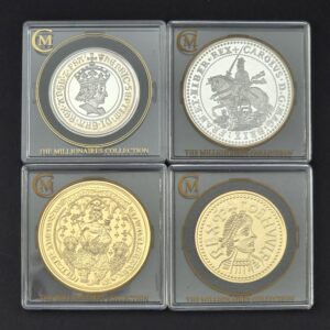 Auction Lot D10: Millionaire's Collection 4x Modern Representations of Historic Coins