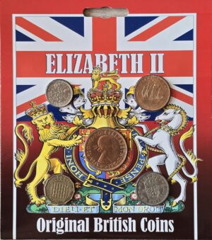 British Predecimal Elizabeth II Souvenir Uncirculated Coin Set