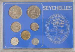 1972 Seychelles Annual 7-Coin Set