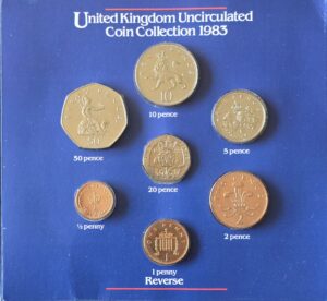 1983 UK Annual BU Set - 7 Coins (Heinz)
