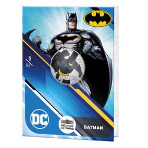2025 France - DC Comics 01/18 Batman Coloured 10€ Silver BU
