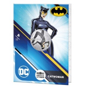2025 France - DC Comics 04/18 Catwoman Coloured 10€ Silver BU